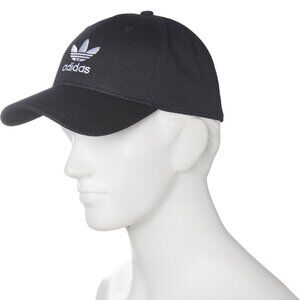 NEW  adidas Originals Zig Stretch Fit Baseball Cap unisex black  253